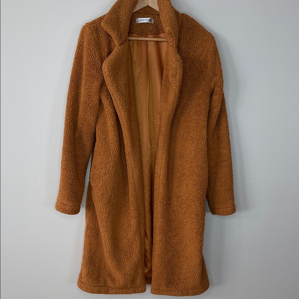 Cozy Tan Teddy Jacket